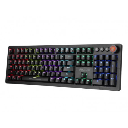 MARVO KG917 LED Rainbow Backlight Wired Gaming Keyboard