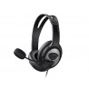 Havit H206D 3.5mm Stereo Headset with Mic for Computer - Black